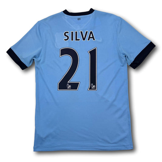 Manchester City - 2014-15 - Domicile - L - Nike - Silva #21