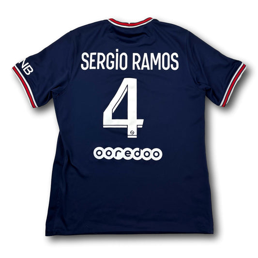 Paris Saint-Germain - 2021-22 - Heim - M - Jordan - Sergio Ramos #4