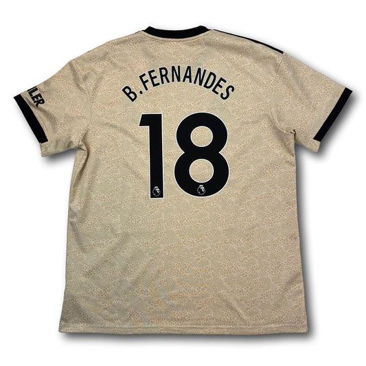 Manchester United - 2019-20 - Extérieur - XL - adidas - B. Fernandes #18
