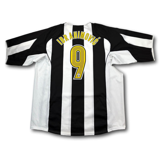 Juventus Turin - 2004-05 - Heim - XXL - Nike - Ibrahimovic #9