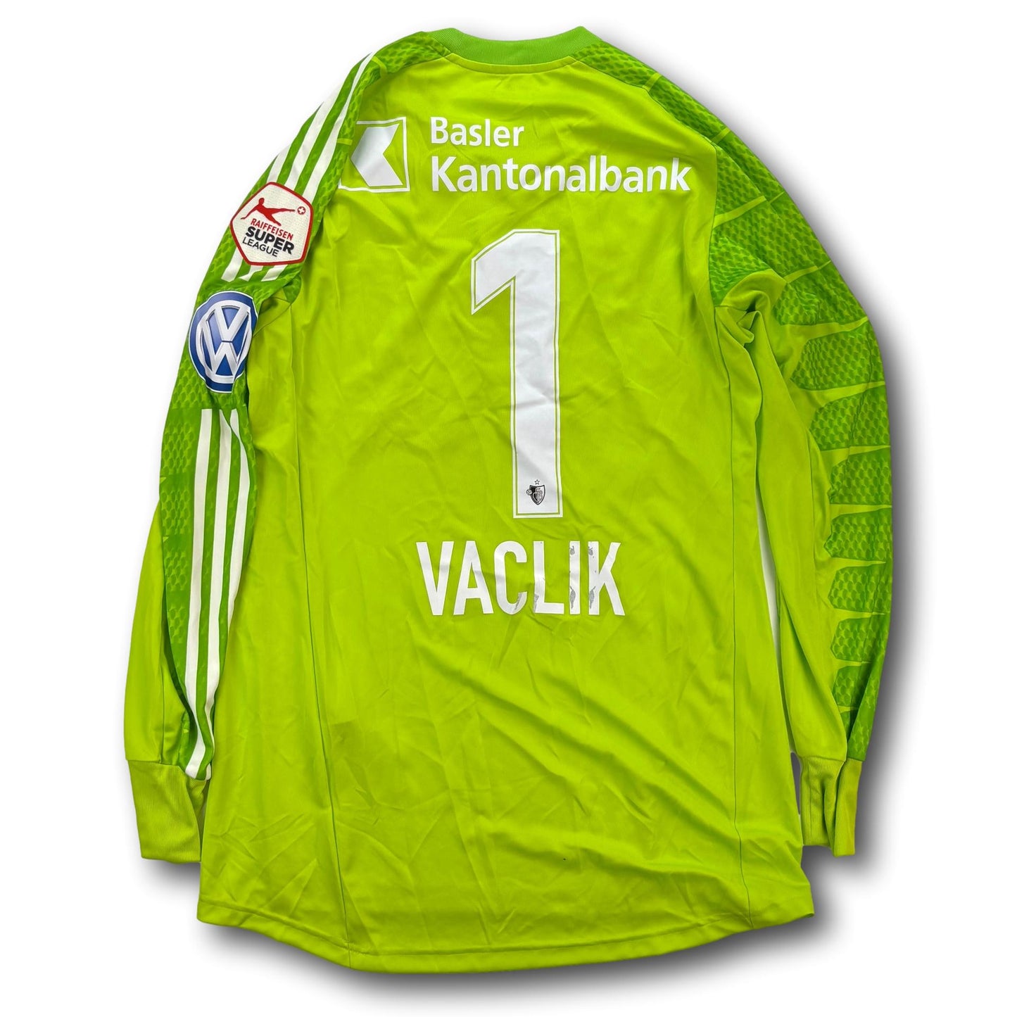 FC Bâle - 2014-15 - Tenue de match - Gardien - L/XL - adidas - Vaclik #1