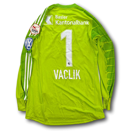 FC Bâle - 2014-15 - Tenue de match - Gardien - L/XL - adidas - Vaclik #1