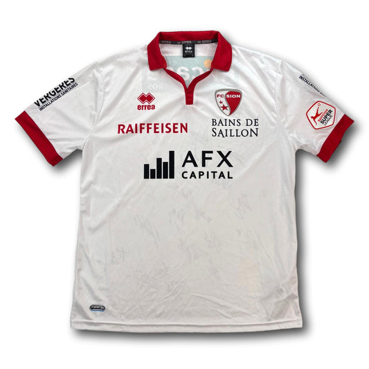 FC Sion - 2015-16 - Away - L - Errea - signed
