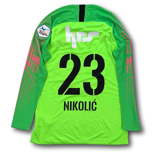 FC Aarau - 2019-20 - Tenue de match - Gardien de but - M - Nike - Nikolic #23
