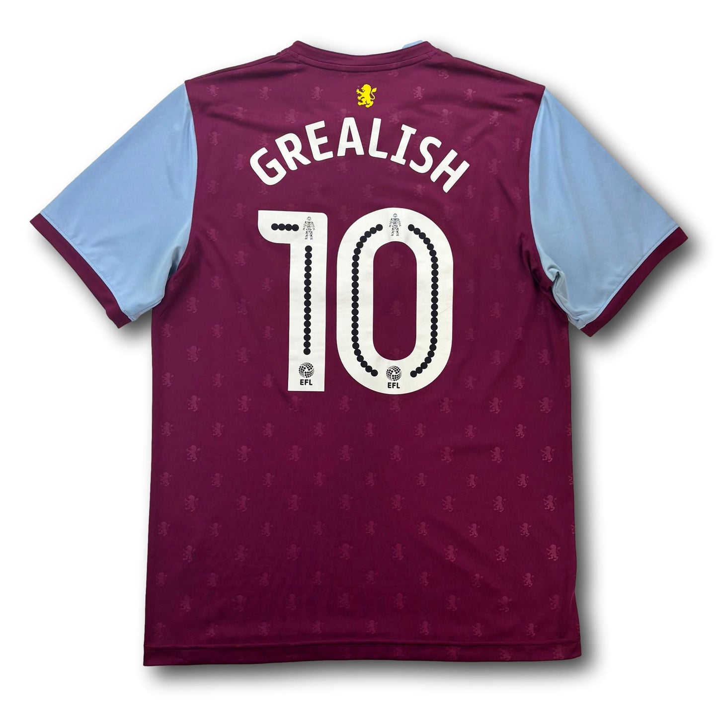 Aston Villa - 2017-18 - Accueil - L - Hudora - Grealish #10
