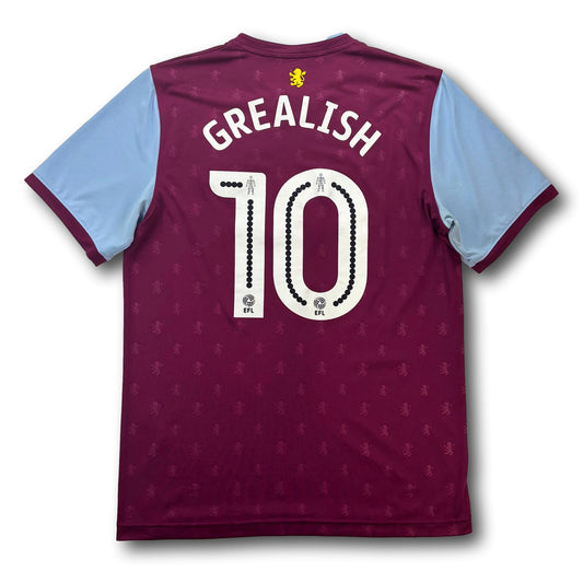 Aston Villa - 2017-18 - Accueil - L - Hudora - Grealish #10