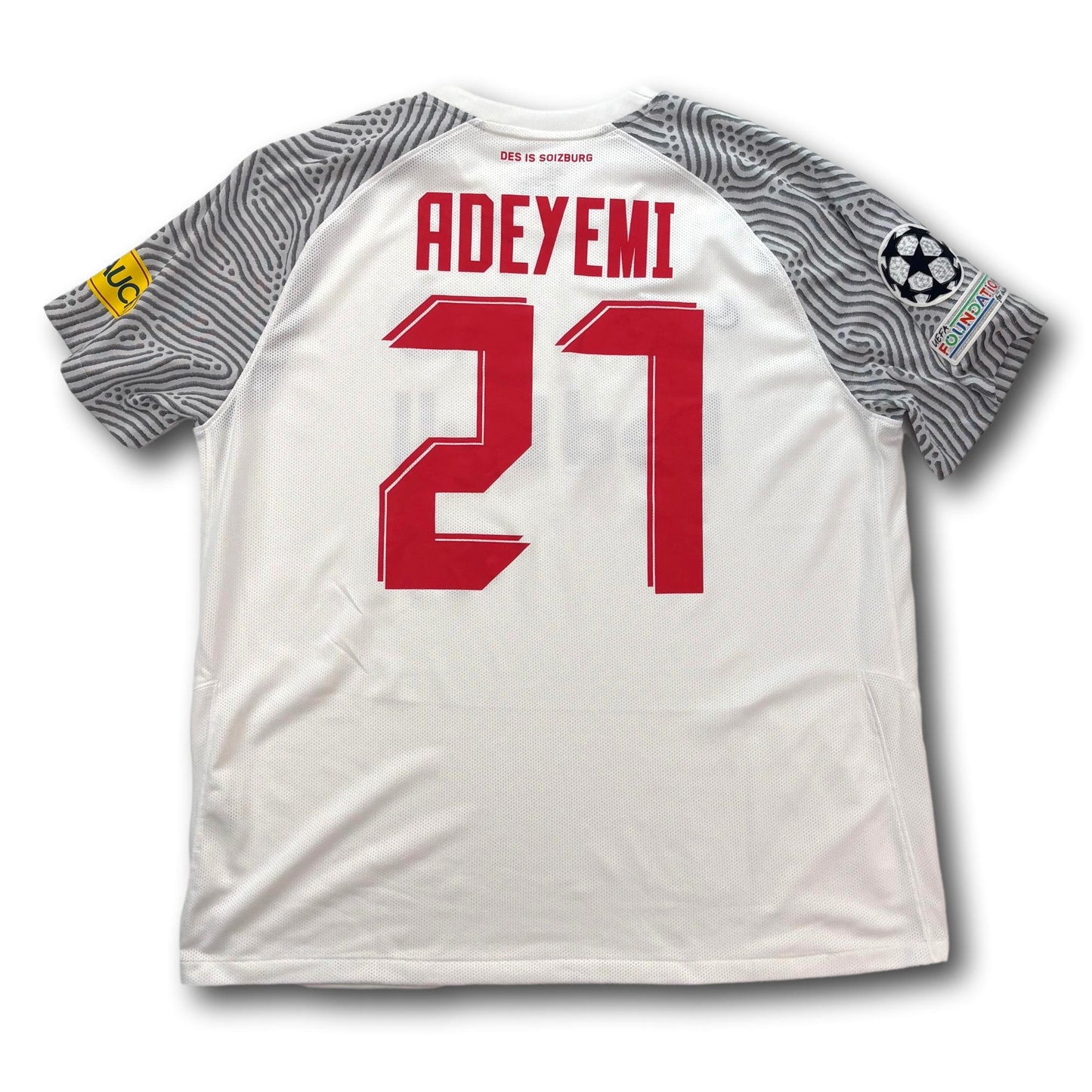 Red Bull Salzbourg - 2021-22 - Domicile - XXL - Nike - Adeyemi #27