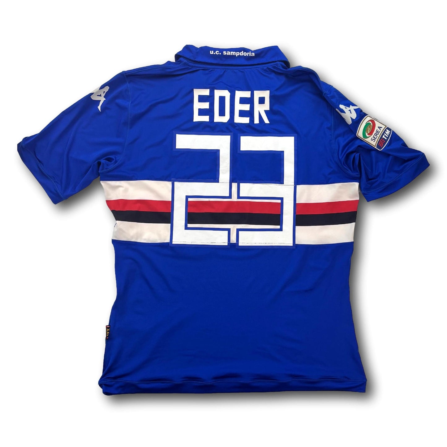 Sampdoria Gênes - 2013-14 - Domicile - XXL - Kappa - Eder #23