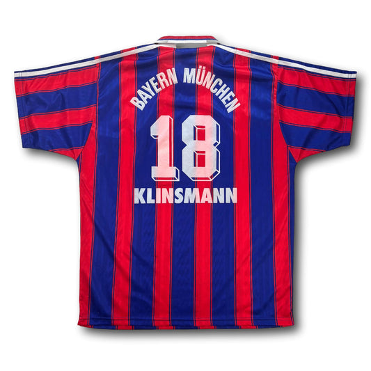 FC Bayern Munich - 1995-97 - Domicile - L - adidas - Klinsmann #18