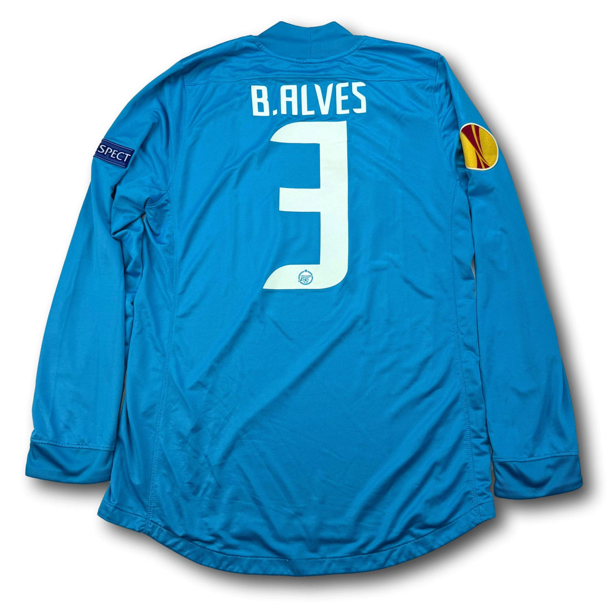 Zenit St. Petersburg - 2012-13 - Matchworn - Heim - L - Nike - B. Alves #3