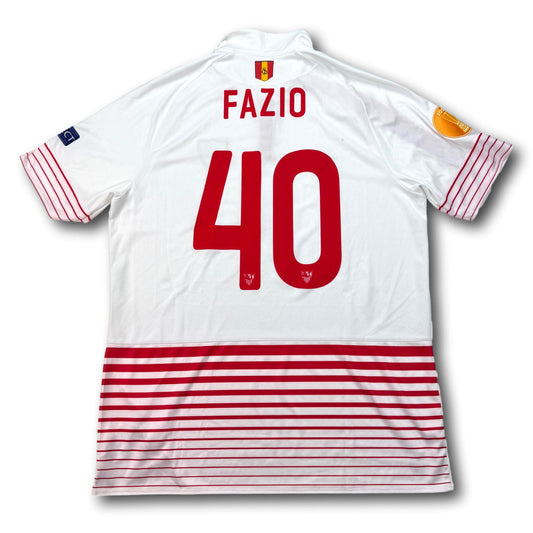 FC Sevilla - 2015-16 - Matchprepared - Heim - XL - New Balance - Fazio #40