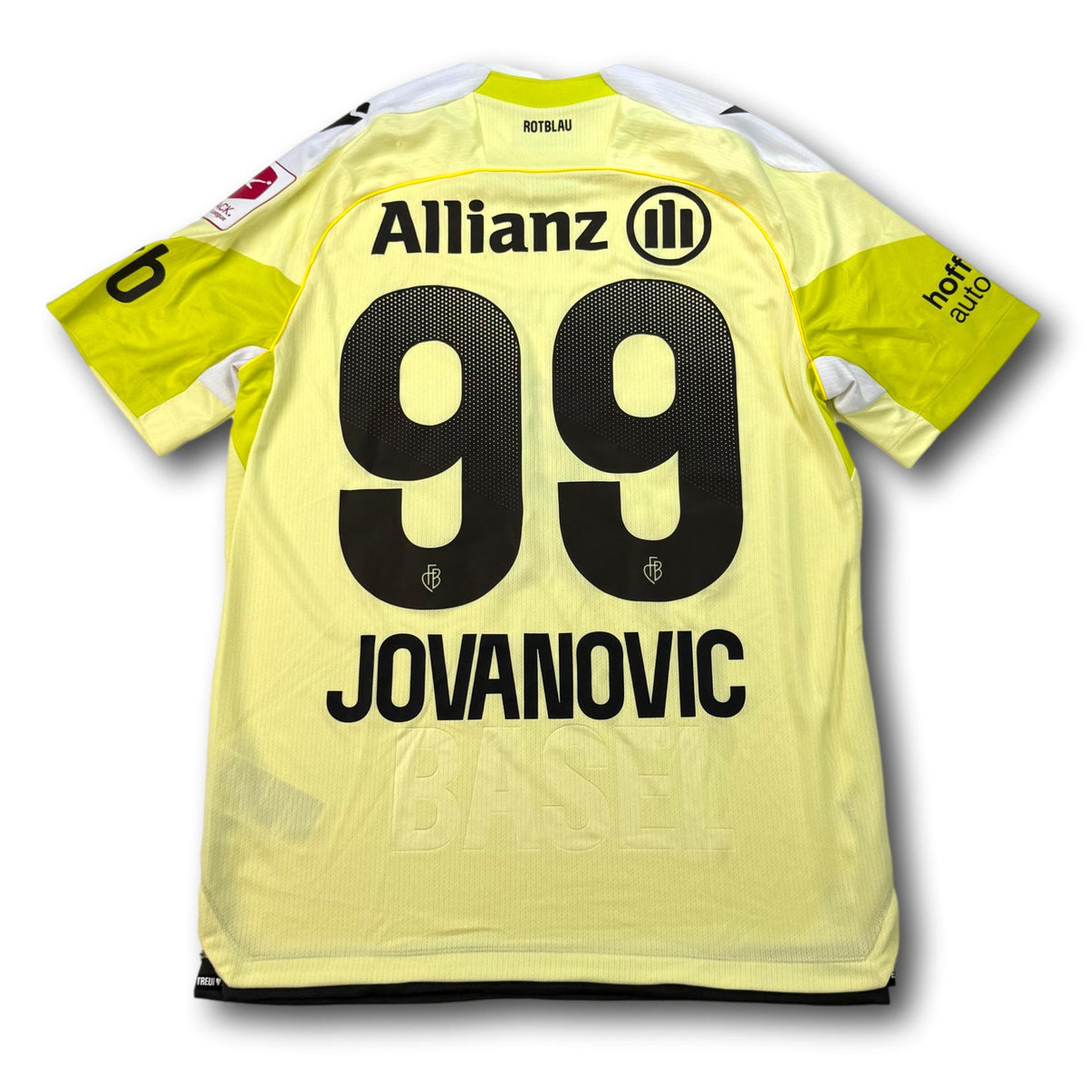 FC Basel - 2026-27 - Match-prepared - Home - M - Macron - Jovanovic #99