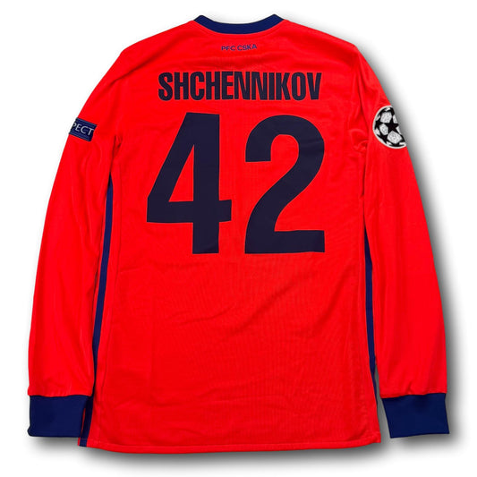 CSKA Moscou - 2017-18 - Porté en match - Troisième maillot - M - adidas - Shchennikov #42