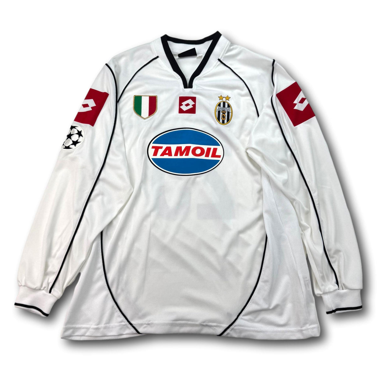 Juventus Turin - 2002-03 - Matchprepared - Auswärts - L - Errea - Zalayeta #25