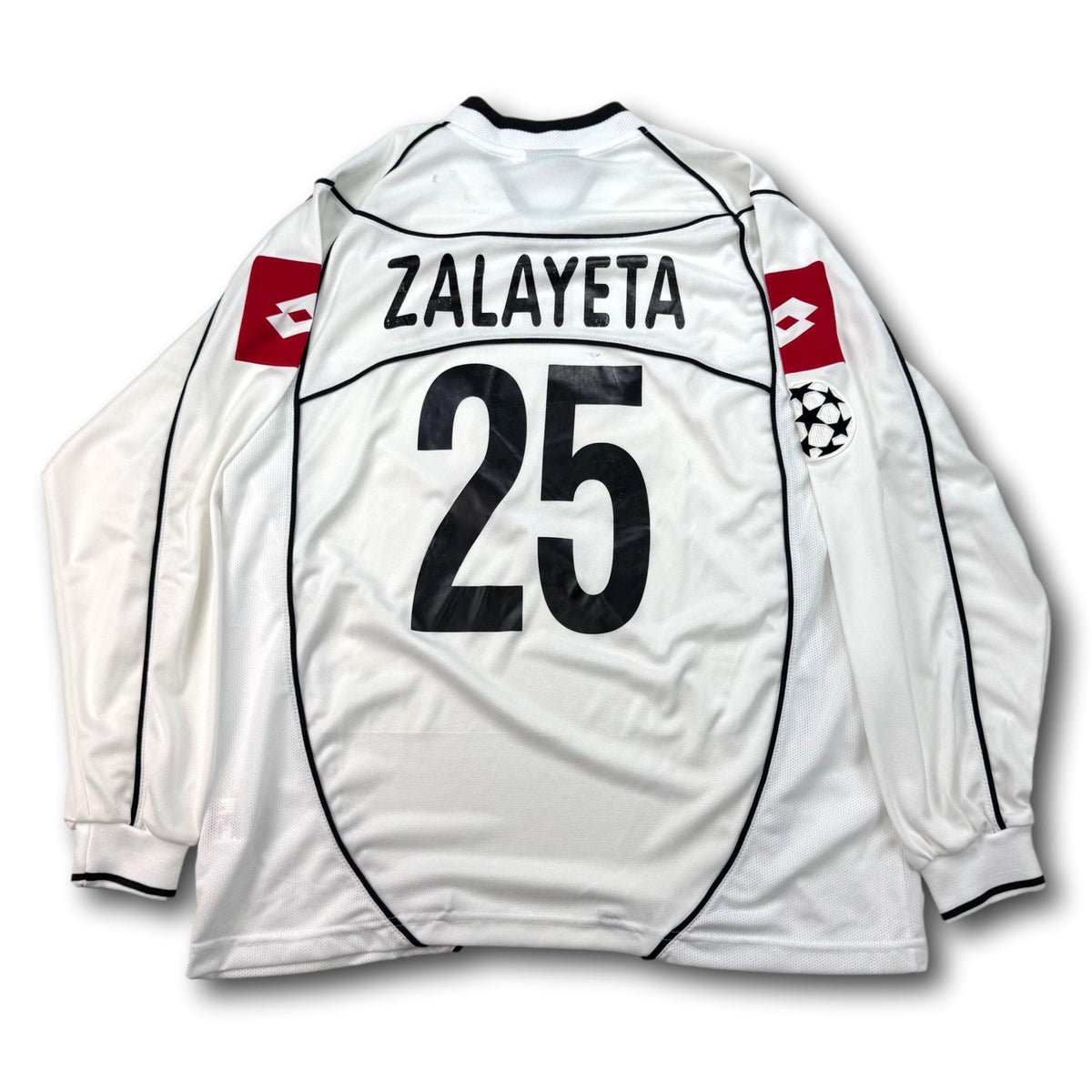 Juventus Turin - 2002-03 - Matchprepared - Auswärts - L - Errea - Zalayeta #25