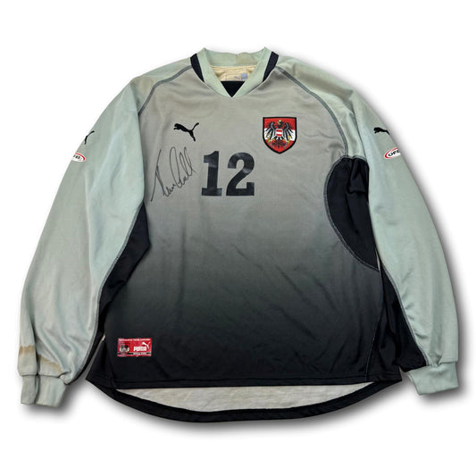 Österreich - 2000-02 - Matchworn - Torhüter - XXL - Puma - #12 - signiert