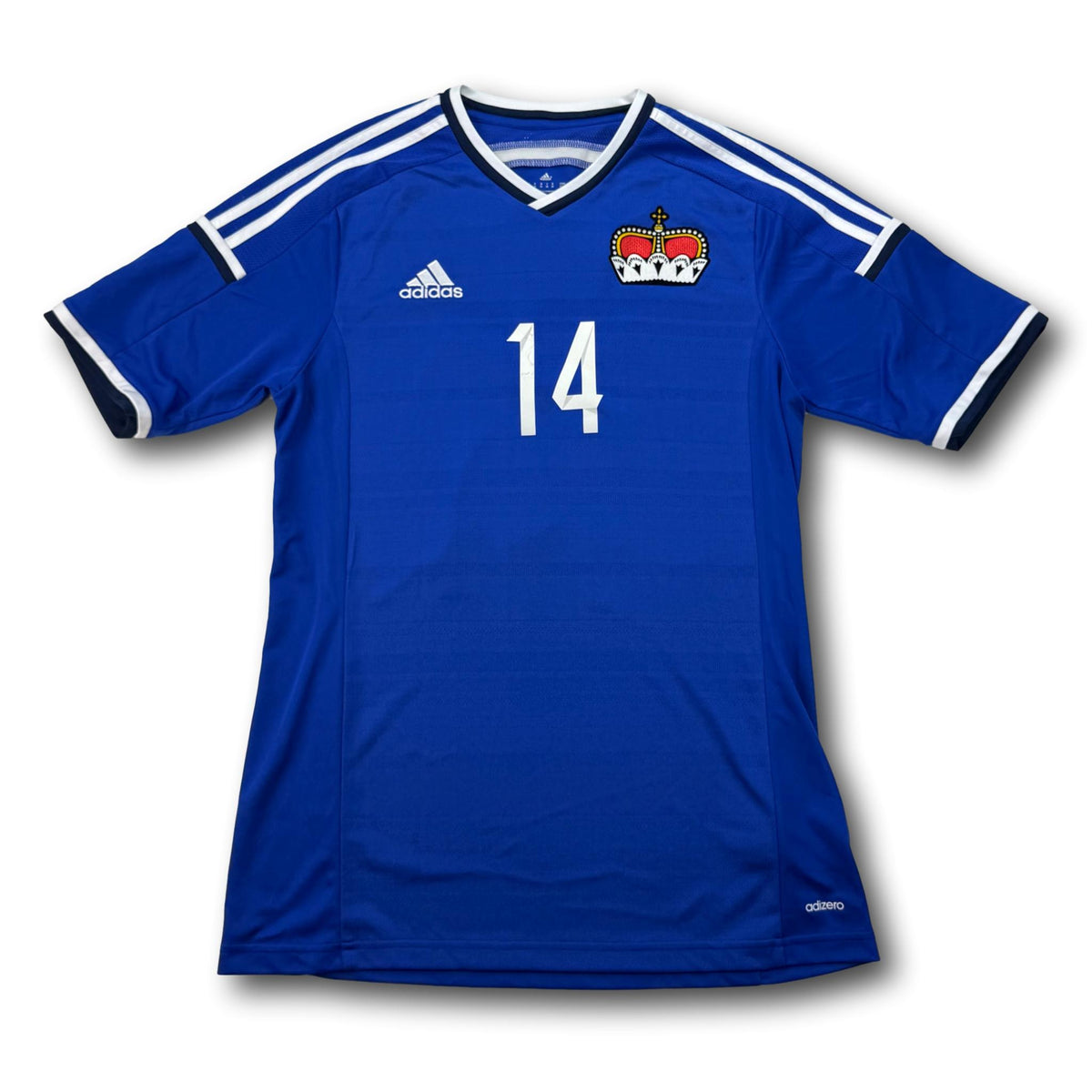 Liechtensten - 2014 - Matchworn - Heim - M - adidas - Oehri #14