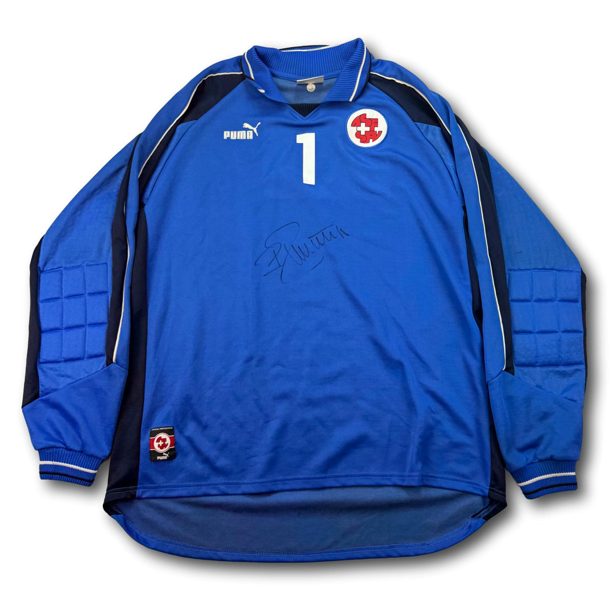 Schweiz - 1999-00 - Matchworn - Heim - XXL - Puma - #1 - signiert