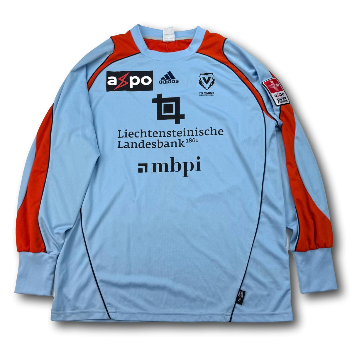 FC Vaduz - 2008-10 - Matchworn - Torhüter - L - adidas - Kirschbaum #1
