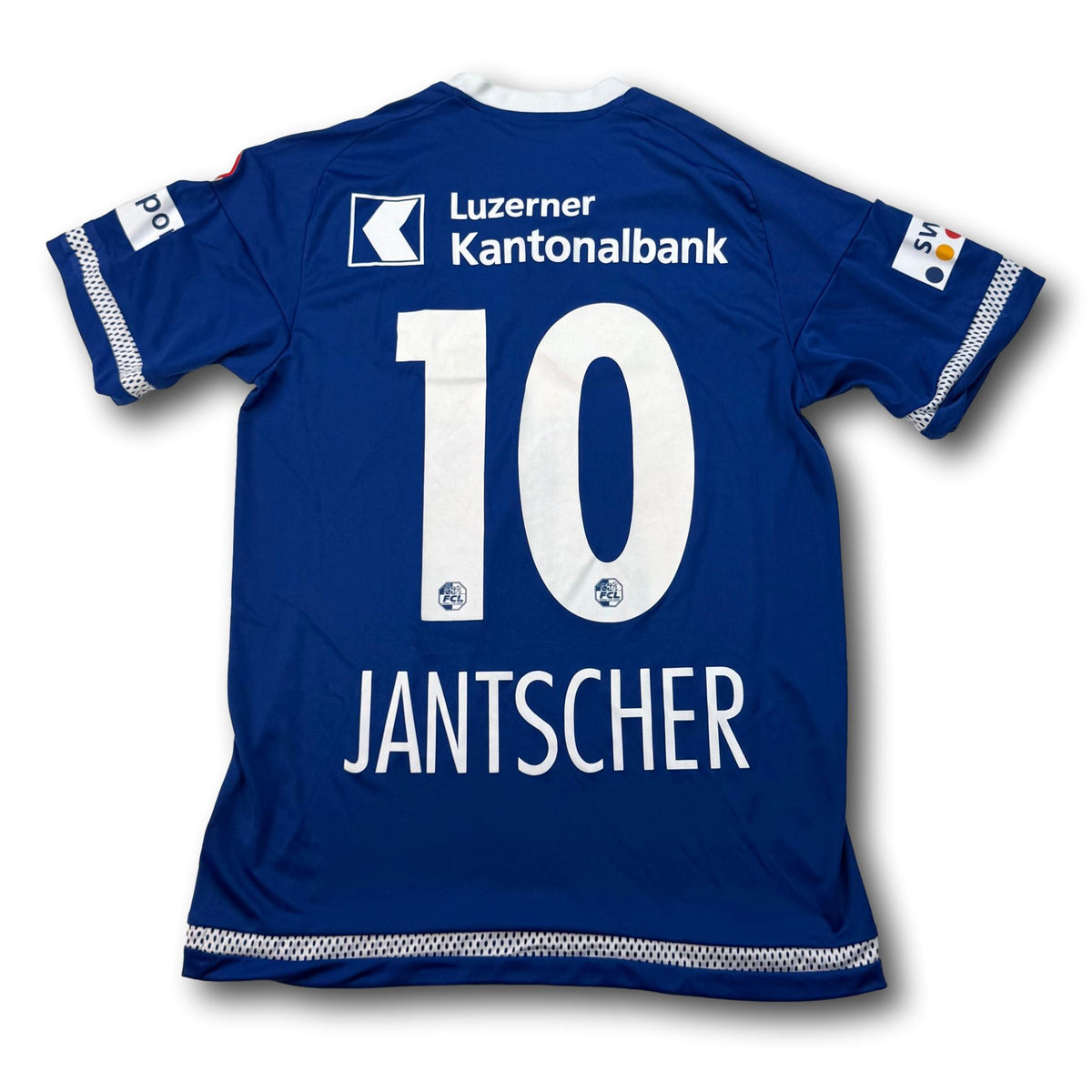 FC Lucerne - 2015-16 - Porté en match - Domicile - S - adidas - Jantscher #10