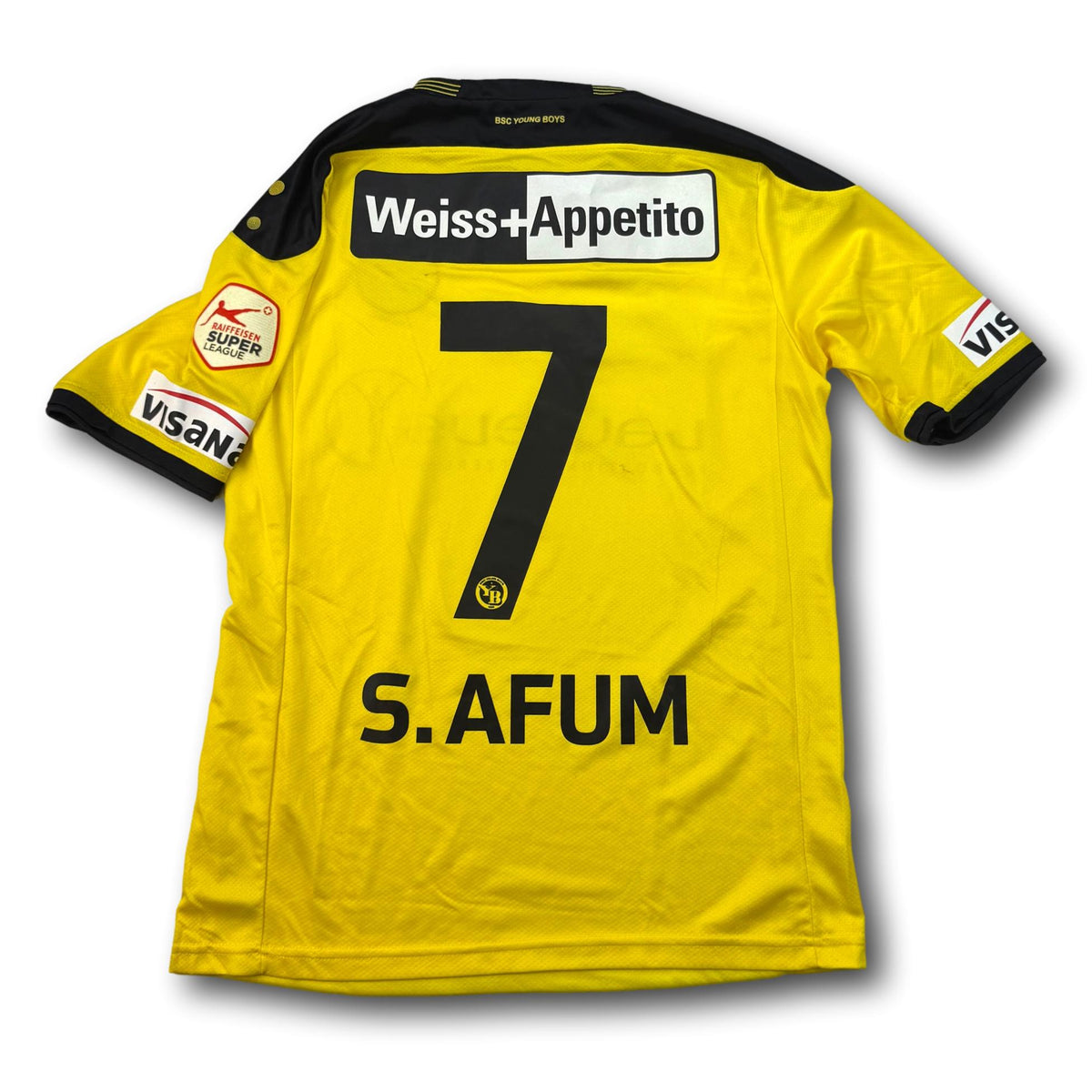 BSC Young Boys - 2013-14 - Matchworn - Heim - M - Jako - S. Afum #7