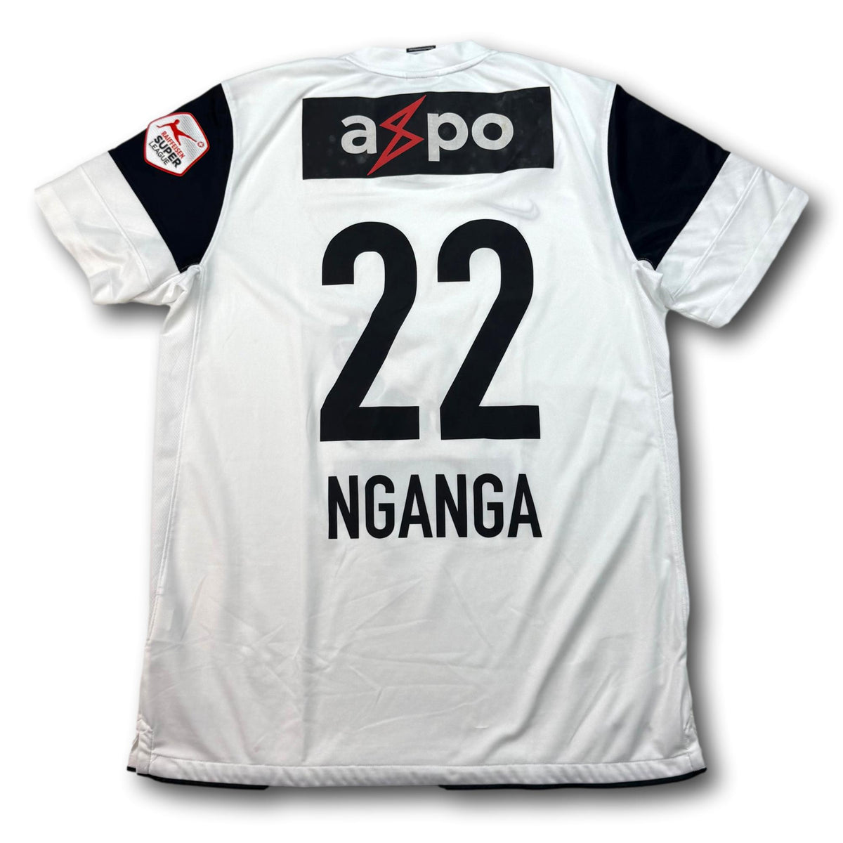 FC Aarau - 2012-13 - Matchworn - Heim - L - Nike - Nganga #22