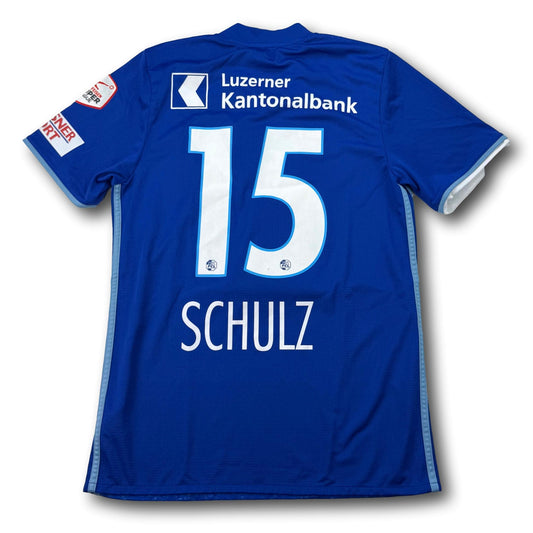 FC Luzern - 2017-18 - Matchworn - Heim - L - adidas - Schulz #5