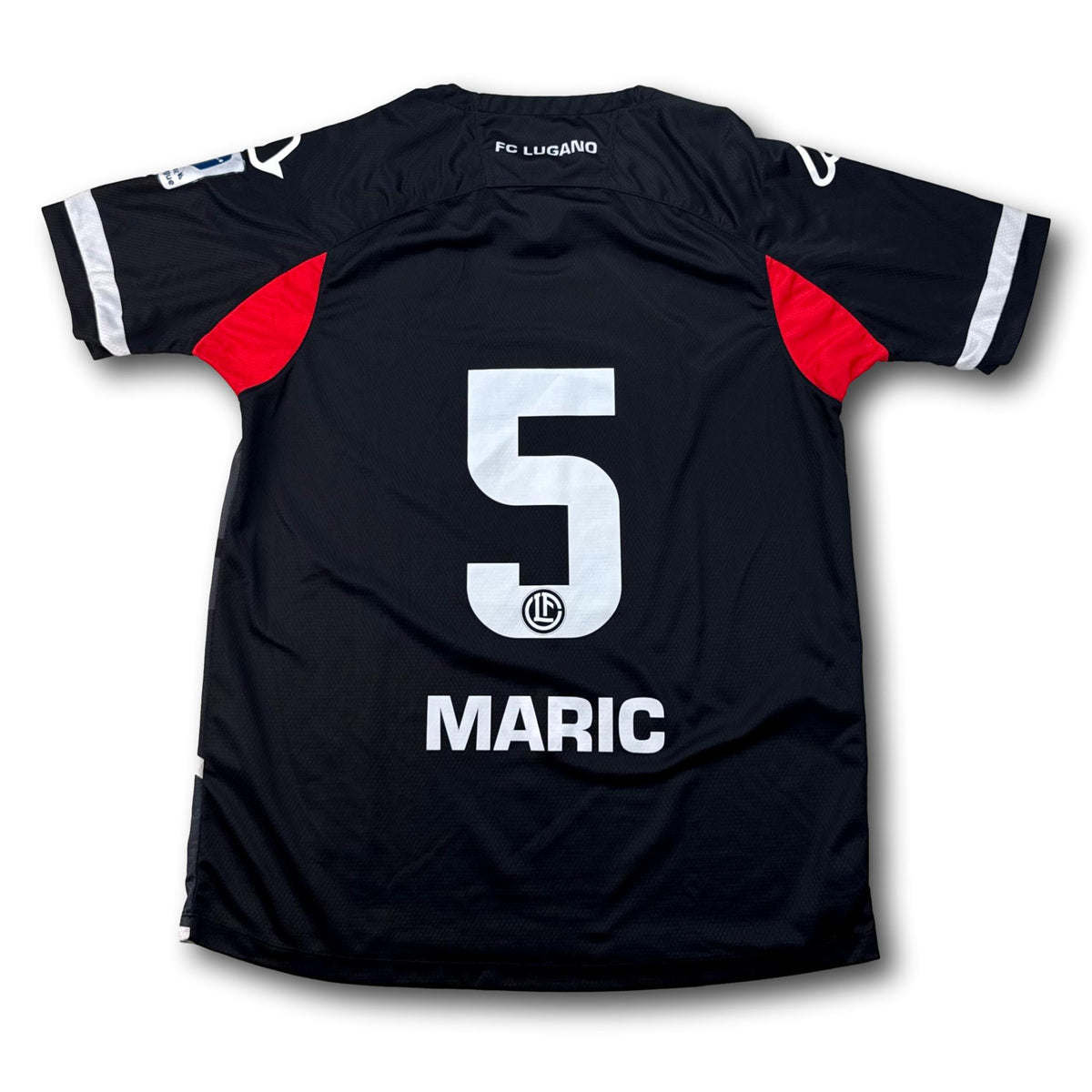 FC Lugano - 2021-2022 - Porté en match - Domicile - XL - Acerbis - Maric #5