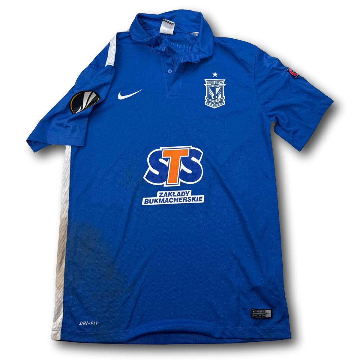 Lech Poznań - 2015-16 - Match-worn - Home - M - Nike - Kędziora #4