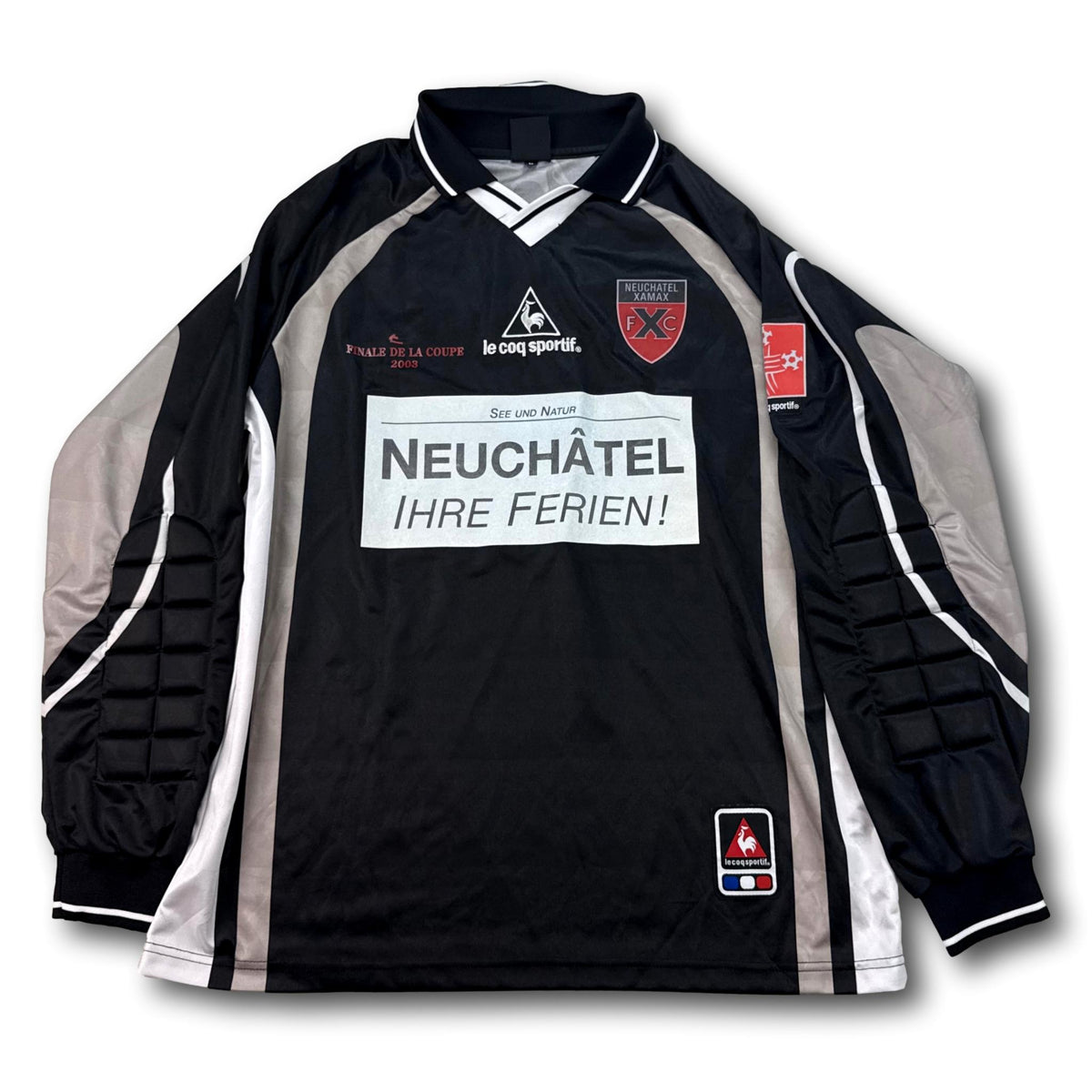 Neuchâtel Xamax - 2003 - Match-prepared - Goalkeeper - L - Le Coq Sportif - Bettoni #1