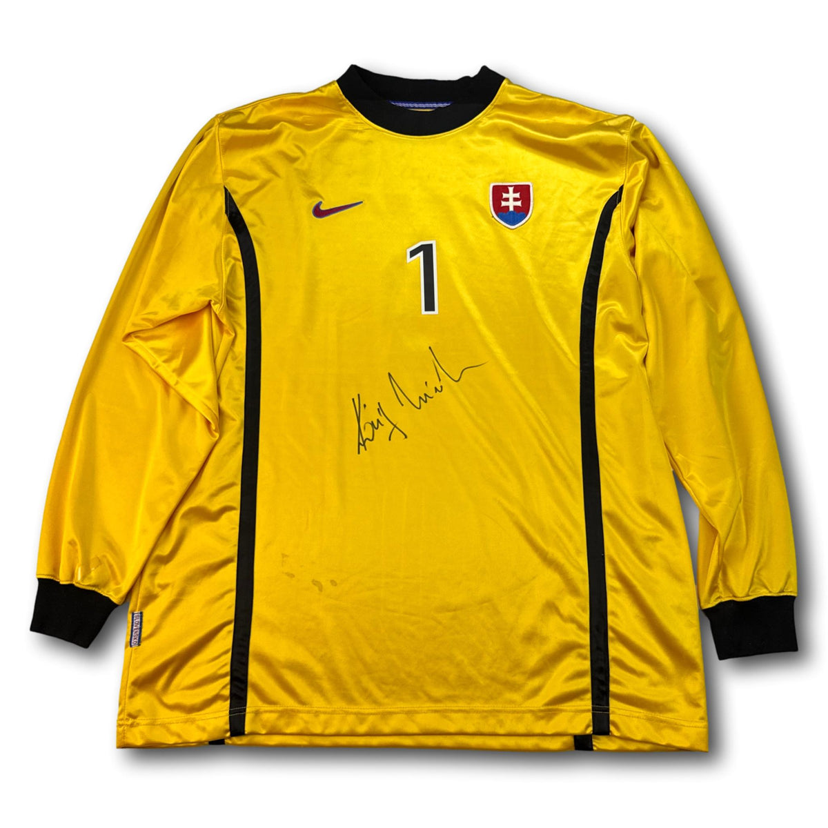 Slowakei - 2000 - Matchworn - Torhüter - XL - Nike - König #1 - signiert