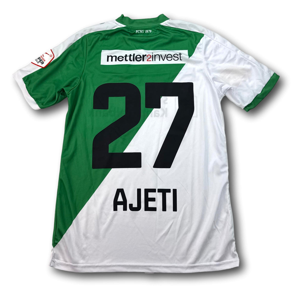 FC St. Gallen - 2016-17 - Matchworn - Heim - M - Jako - Ajeti #27