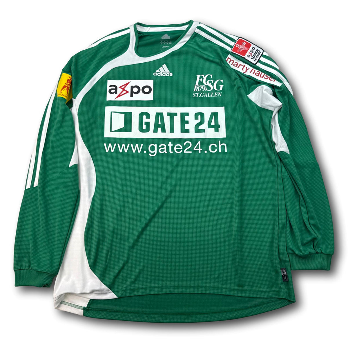 FC St. Gallen - 2007-08 - Matchworn - Heim - XL - adidas - Gelabert #8