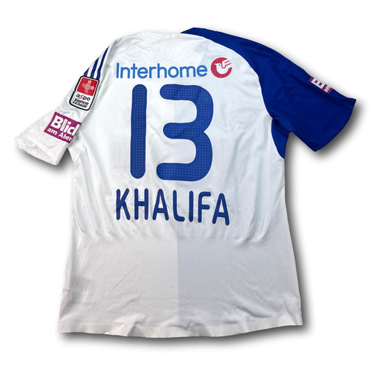GC Zurich - 2008-09 - Porté en match - Domicile - L - adidas - Khalifa #13