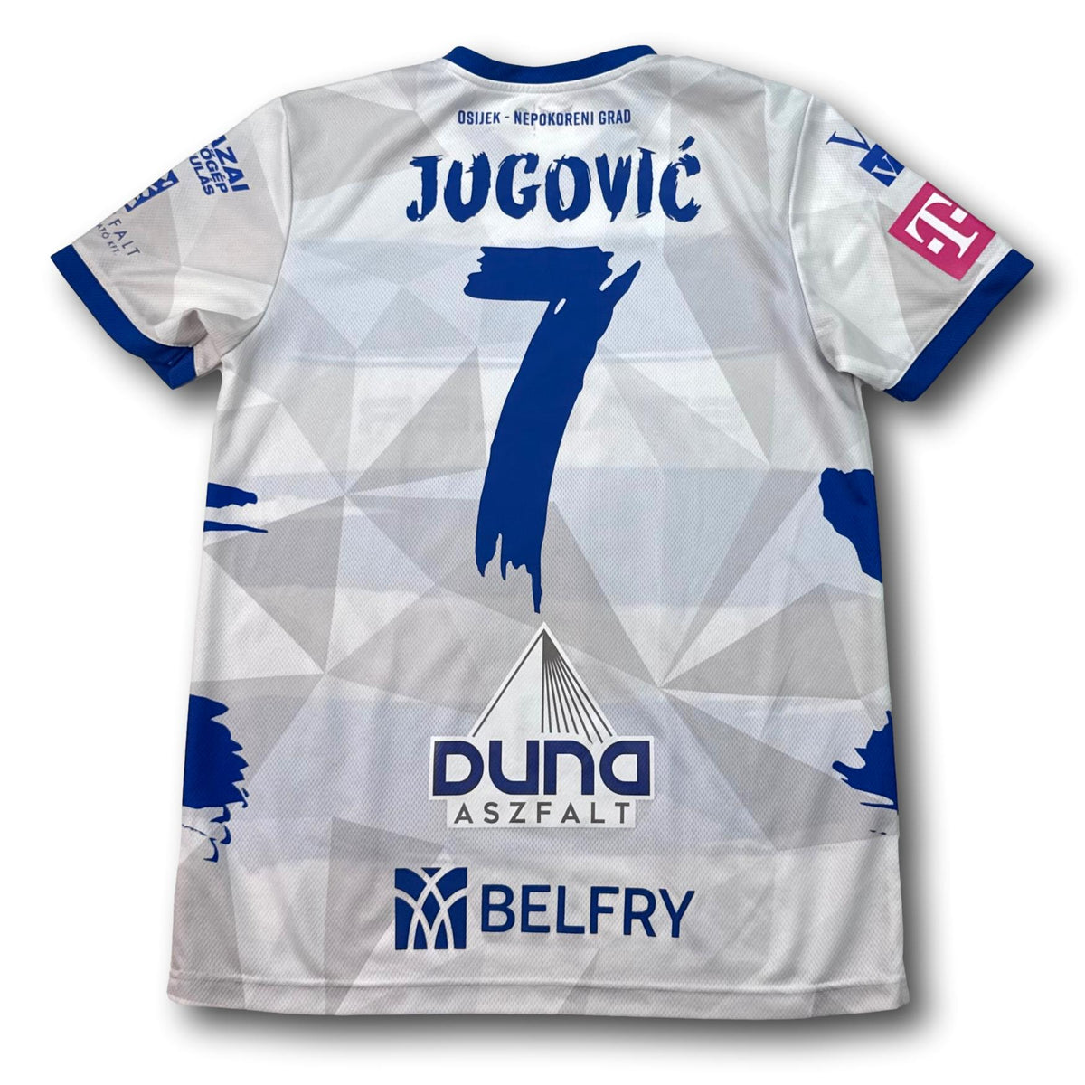 NK Osijek - 2021-22 - Matchworn - Heim - M - 2rule - Jugović #7