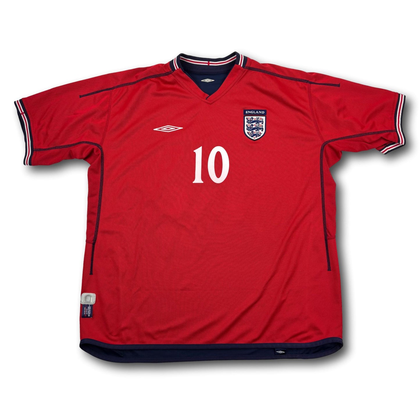 Angleterre - 2002-04 - Domicile - XL - Umbro - Owen #10
