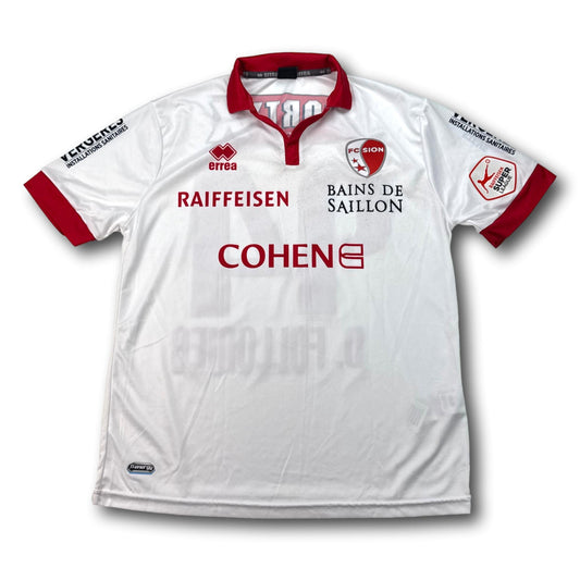 FC Sion - 2015-16 - Matchworn - Auswärts - M - Errea - D. Follonier #94