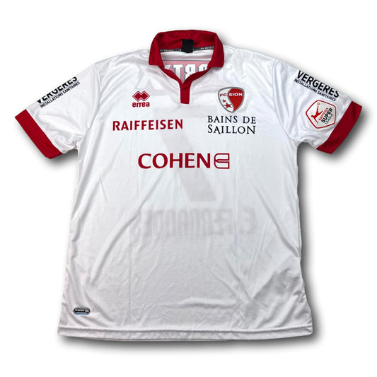 FC Sion - 2015-16 - Matchworn - Auswärts - L - Errea - E. Fernandes #7