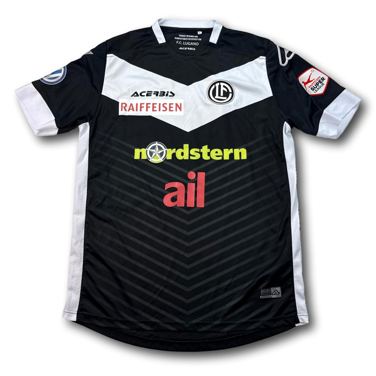 FC Lugano - 2018-19 - Matchworn - Heim - L - Acerbis - Sadiku #32