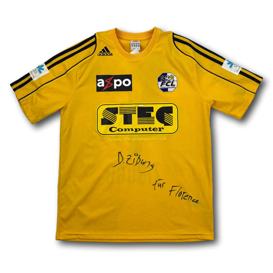FC Luzern - 2009-10 - Away - M - adidas - Zibung #1 - signed