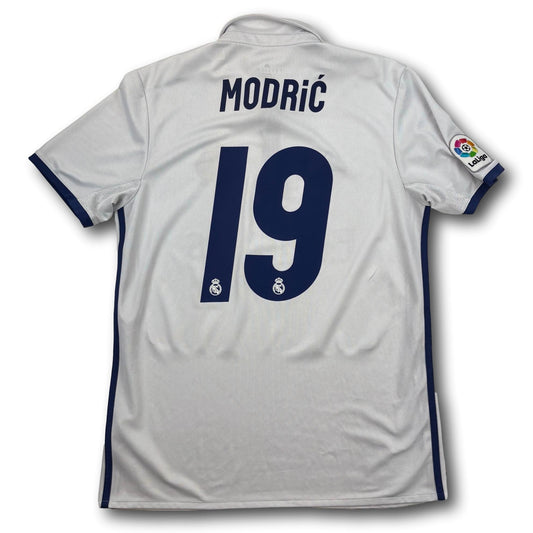 Real Madrid - 2016-17 - Home - M - adidas - Modrić #19