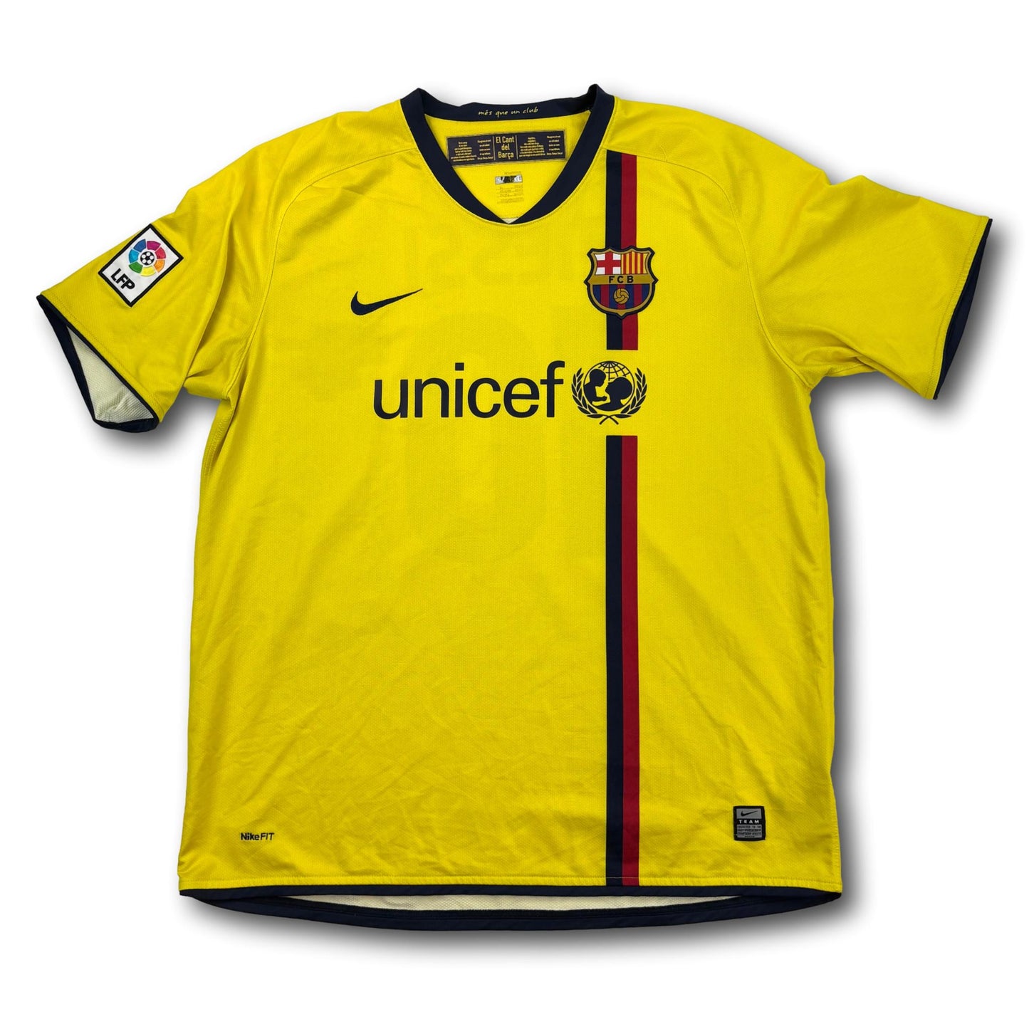 FC Barcelone - 2008-10 - Extérieur - XL - Nike - Messi #10