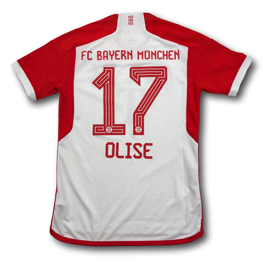 FC Bayern Munich - 2023-24 - Home - S - adidas - Olise #17