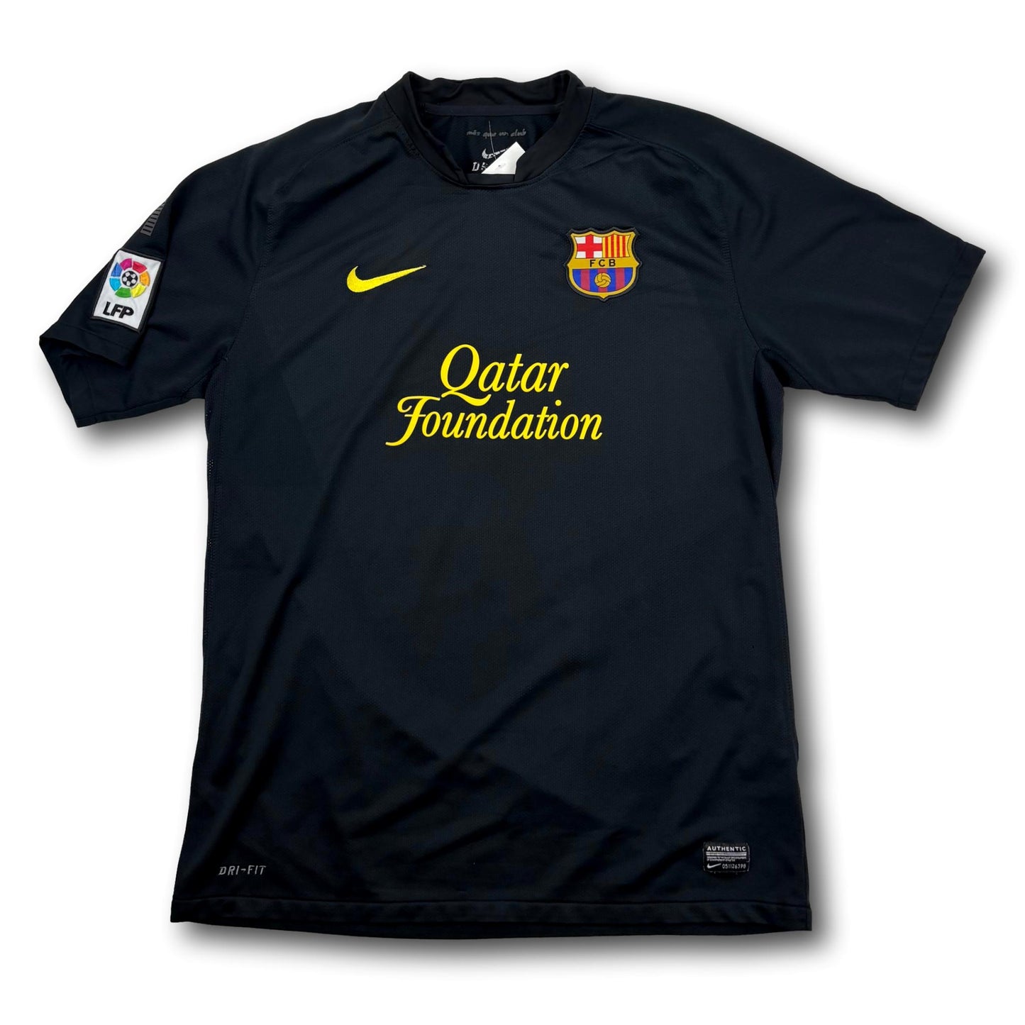 FC Barcelone - 2011-12 - Extérieur - L - Nike - A. Iniesta #8