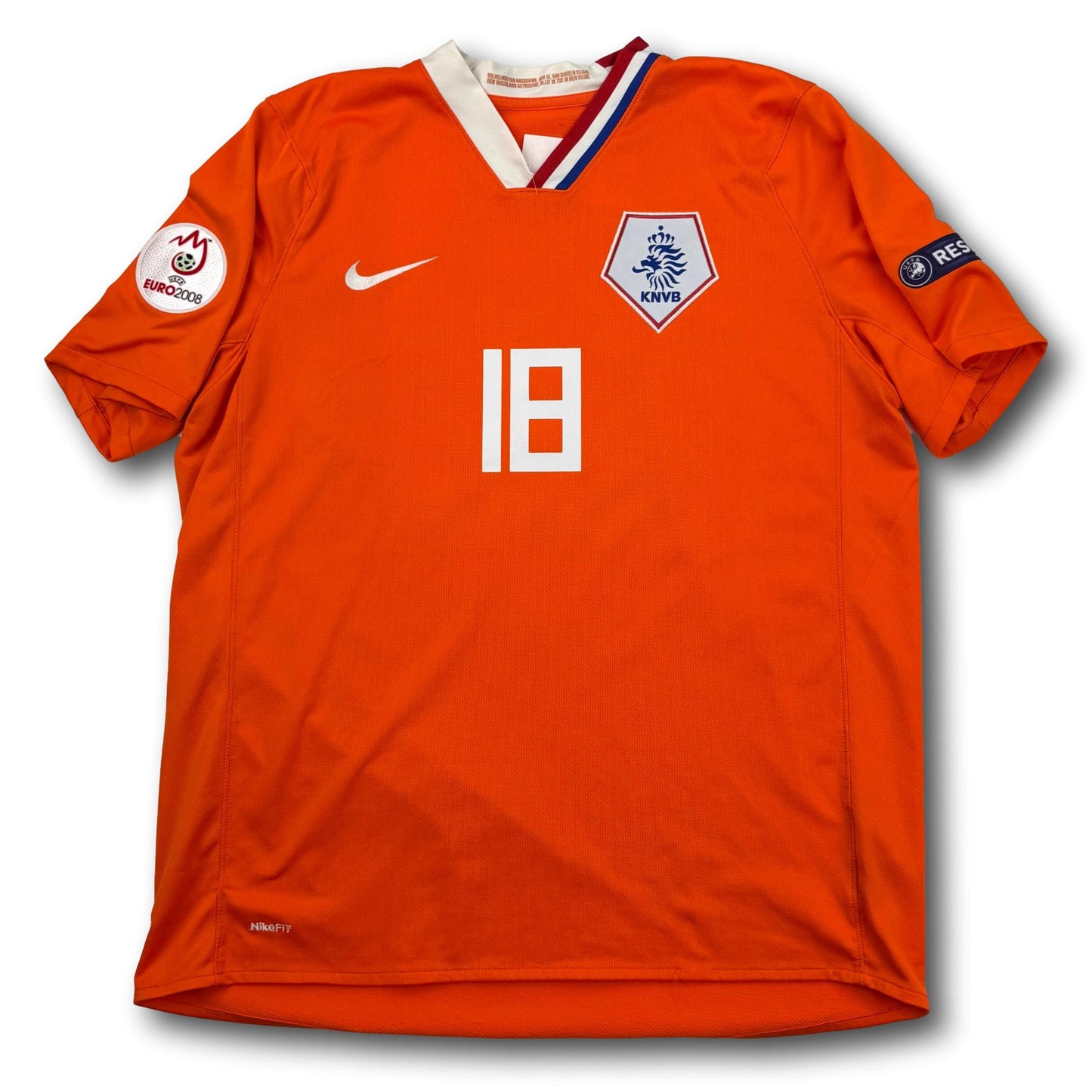 Cinematte - Netherlands - 2008-10 - Home - XL - Nike - Kuyt #18