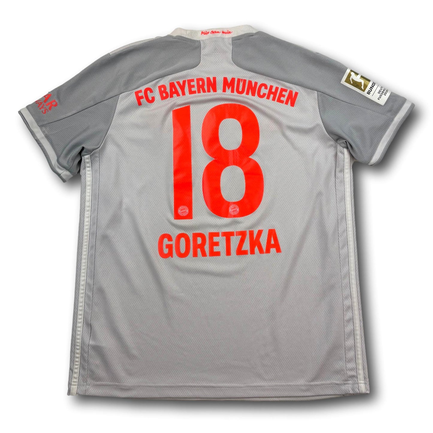 FC Bayern Munich - 2020-21 - Extérieur - L - adidas - Goretzka #18