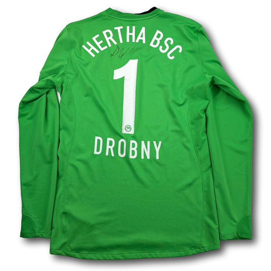 Hertha Berlin - 2008-09 - Goalkeeper - L - Nike - Drobny #1 - signed