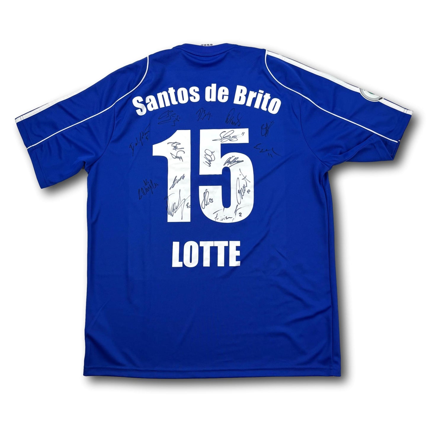 Sportfreunde Lotte - Domicile - L - adidas - Santos de Brito #15 - signé
