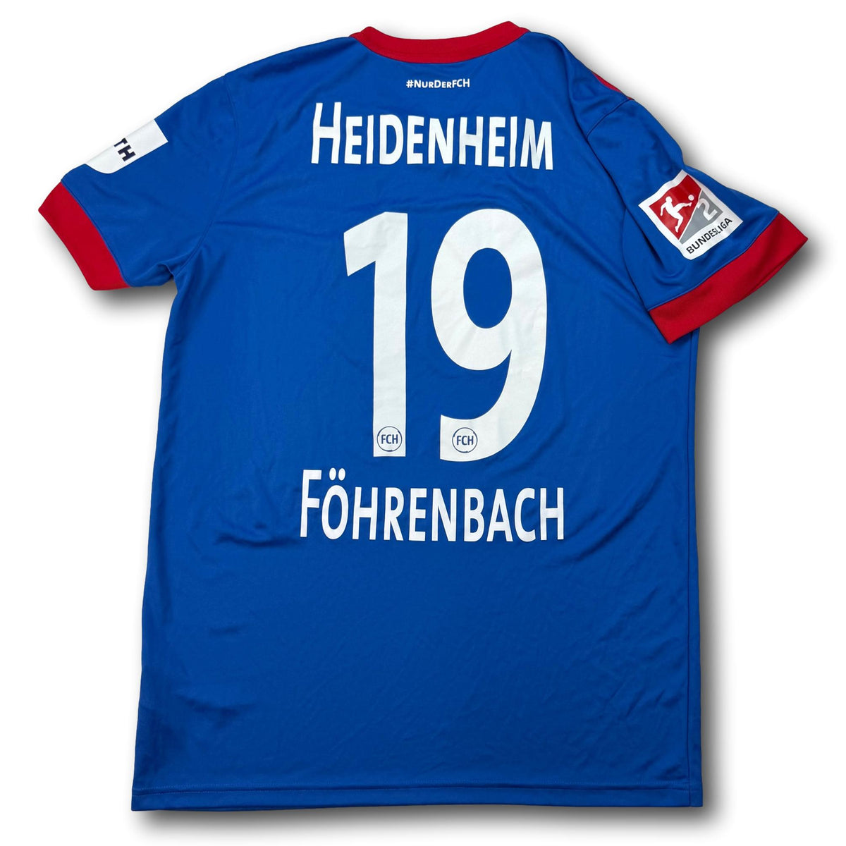 1. FC Heidenheim - 2019-20 - Matchworn - Heim - L - Nike - Föhrenbach #19