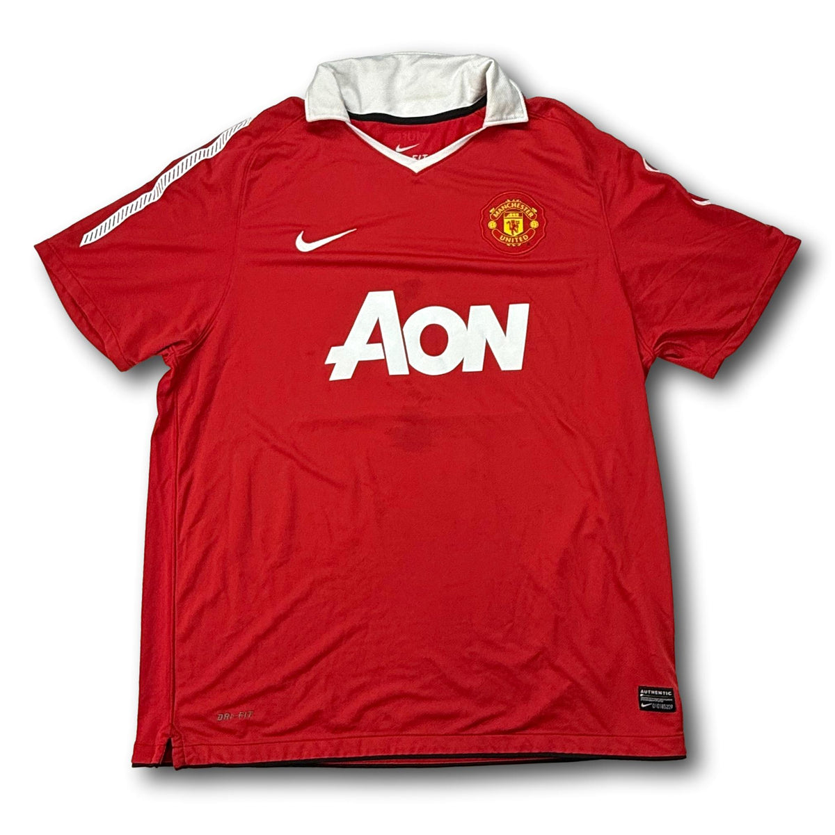 Manchester United - 2010-11 - Heim - XL - Nike - J. S. Park #13